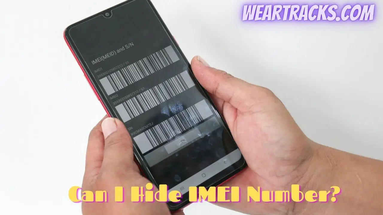 Hide IMEI Number