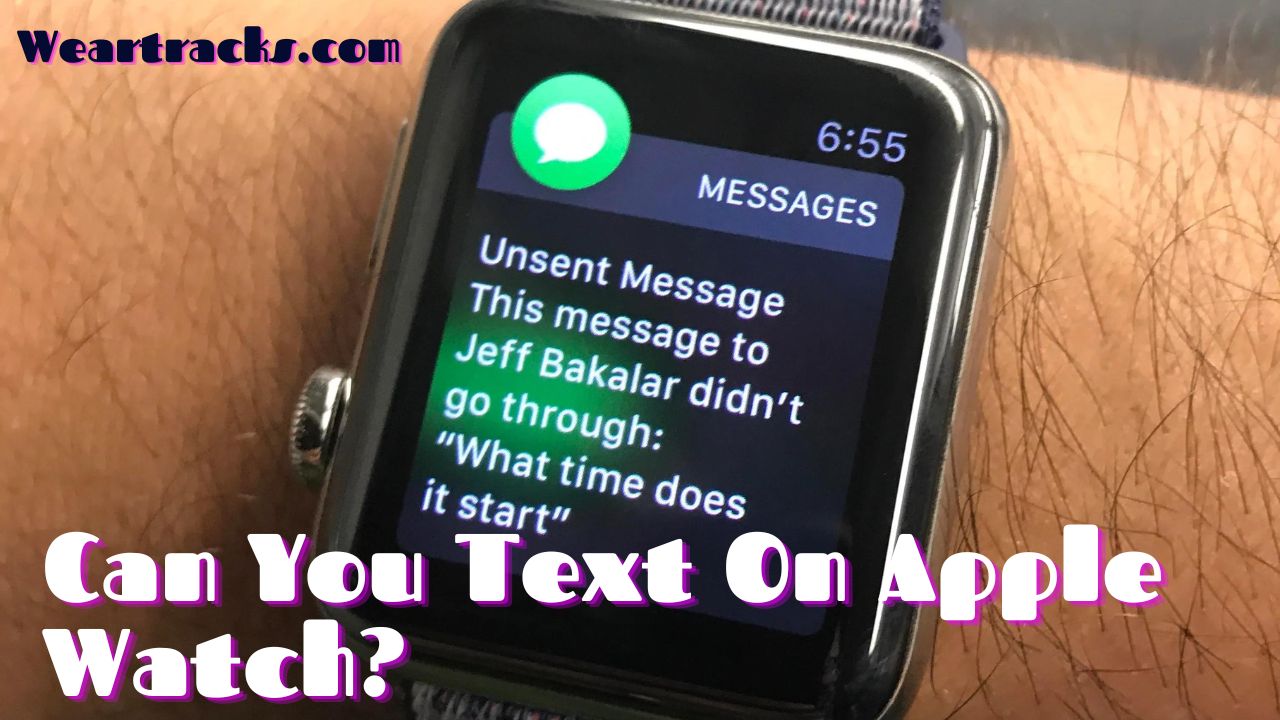 Can You Text On Apple Watch